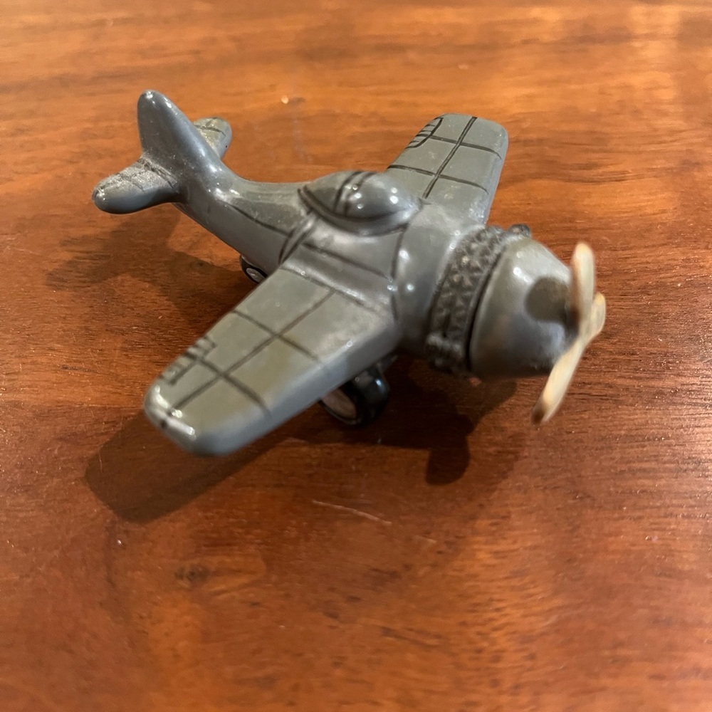 Antique Snuff Box Airplane